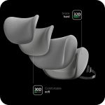 cicido bantal leher double surface ergonomis cooling memory foam anti bakteri 7a