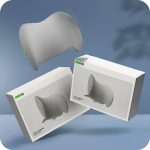 (draft) cicido bantal sandaran mobil pinggang atau punggung super ergonomis angel wing cooling memory foam anti bakteri