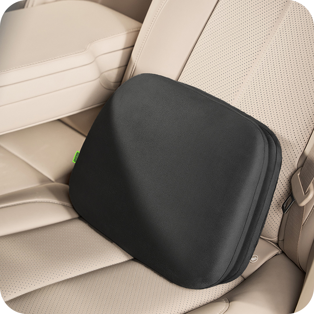 (draft) cicido bantal sandaran pinggang mobil car lumbar dual feel cooling nyaman & elegan