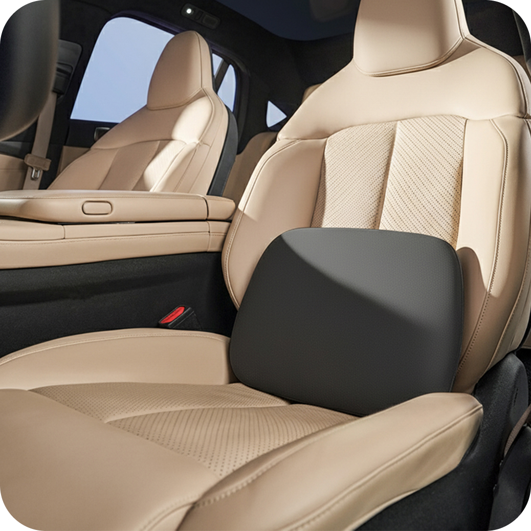 cicido bantal sandaran pinggang mobil car lumbar dual feel cooling nyaman & elegan